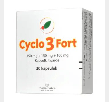 CYCLO 3 FORT, 150 MG+150 MG+100 MG, 30 CAPS - VARICOSE / HEMORRHOIDS / LIMB HEAVINESS - Maple Wellness Supplements