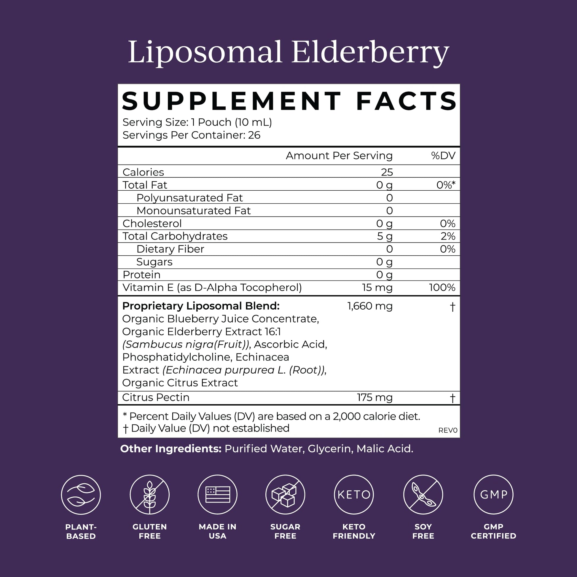 CYMBIOTIKA Adults Elderberry Boost Supplement – Organic Elderberry with Vitamin E for Immune Support – Gluten-Free, Vegan, Keto (Pack of 26) - Maple Wellness Supplements