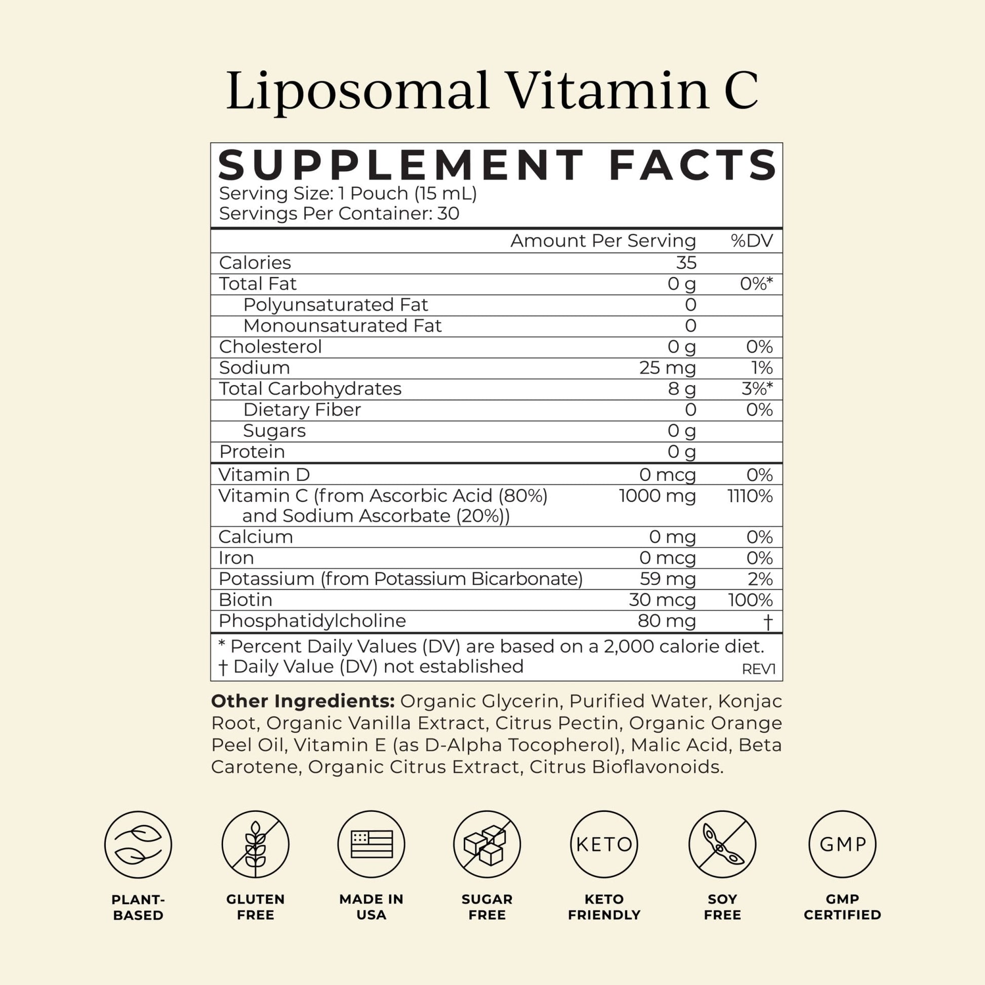 CYMBIOTIKA Vitamin C Individual Packets, Liposomal Delivery, Supplement for Immune Support, Collagen Boost, & Healthy Aging - Maple Wellness Supplements