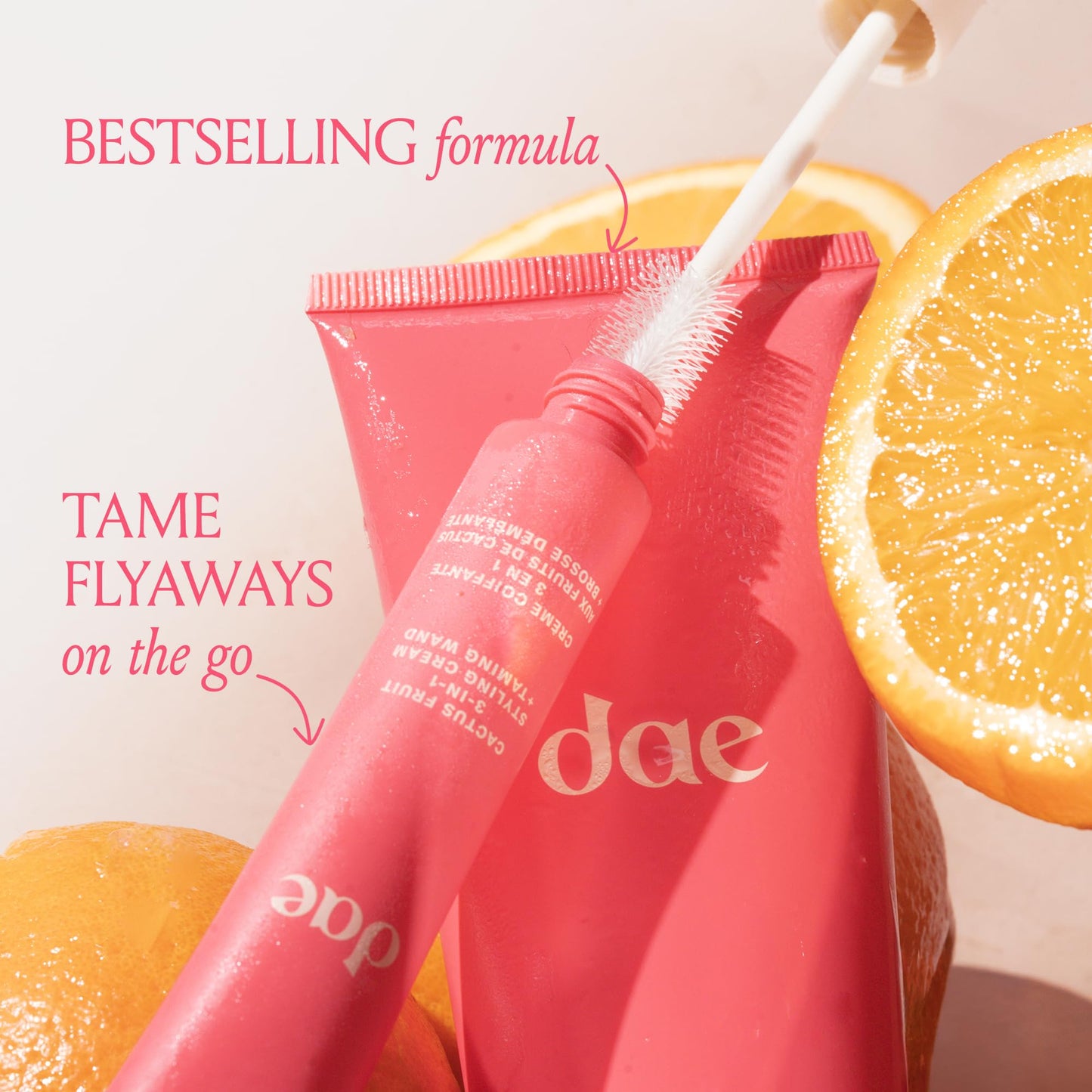DAE Cactus Fruit 3-In-1 Styling Cream & Taming Wand - Tame Flyaways, Smooth Frizz, Style Edges (0.6 oz.) - Maple Wellness Supplements