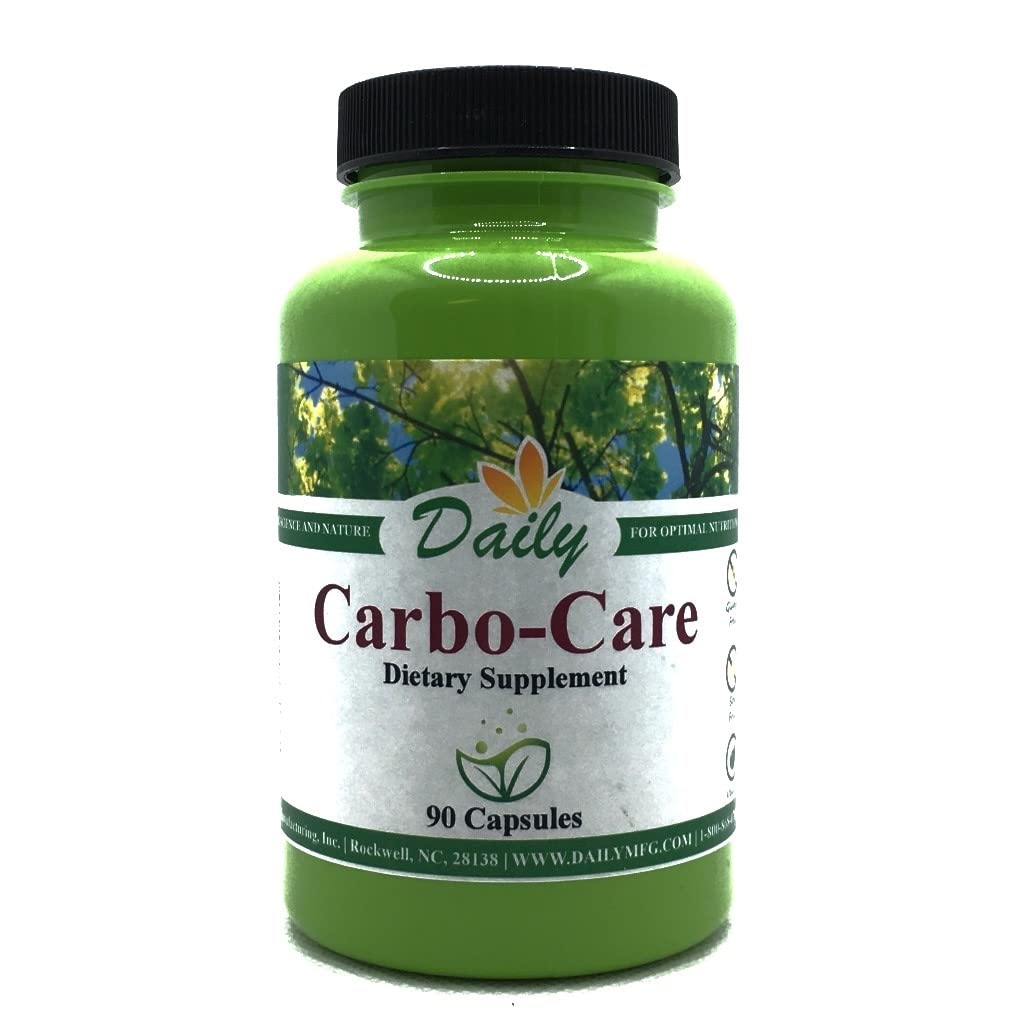 Daily Maunfacturing Carbo-Care™ (Magnesium, Chromium, Mulberry Leaf Extract, Ceylon Cinnamon, Banaba Extract, Berberine, Vanadium) 90 Vegetarian Capsules - Maple Wellness Supplements
