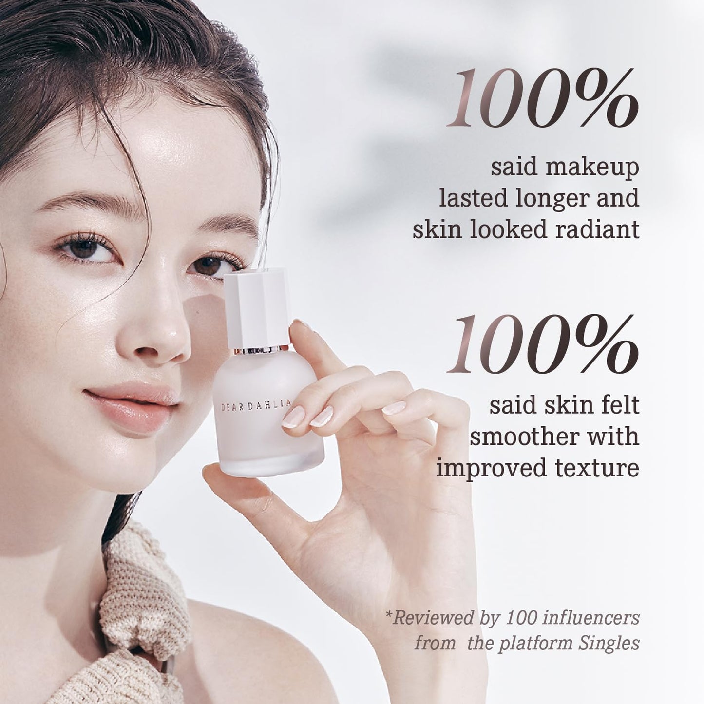 DEARDAHLIA Prime Layer Skin Prep - Vegan Makeup Primer, Lightweight & Hydrating for Long-Lasting Makeup, Smooth, Glowing Skin. Korean Base Prep. Artificial fragrance free. 1.35 oz - Maple Wellness Supplements