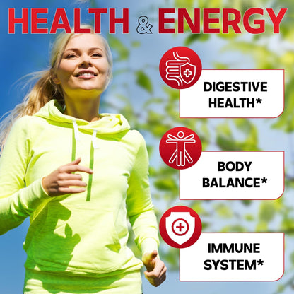DEDICAD 1000mg Echinacea Goldenseal Capsules - Support Immune System, Well-Being & Overal Health - 60 Veggie Capsules - Non-GMO, Gluten-Free - Maple Wellness Supplements