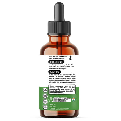 DEDICAD 12in1 Wormwood Liquid Drops - Black Walnut Wormwood Tincture Liquid Extract Whole Cloves and 9 More Herbs - 60 Days Supply - Maple Wellness Supplements