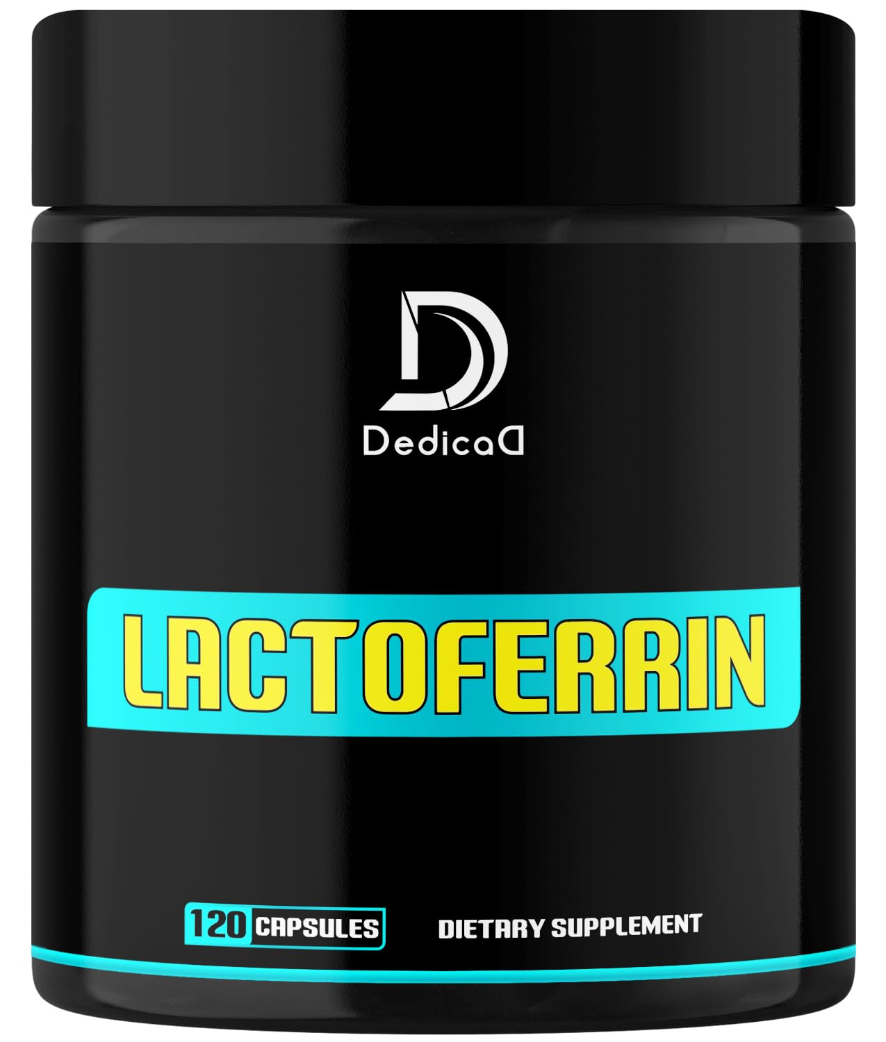 DEDICAD 500Mg Lactoferrin Supplement - 120 Capsules for 2-Month Supply - Maple Wellness Supplements