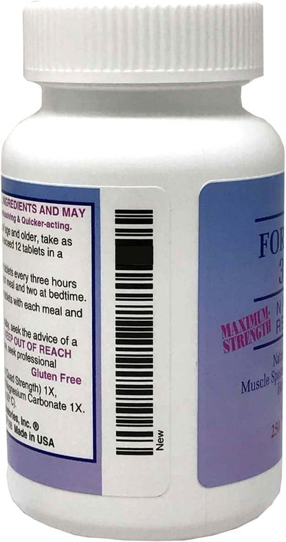 Dee CEE Labs Formula 303 Maximum Strength Tablets, 90 Tablets; All-Natural containing Magnesium for Sore Muscles - Maple Wellness Supplements