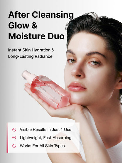 Delere Caviar Glow Soothing Mist | Korean Glass Skin Spray Serum with 5% Caviar & Squalane - Instant 3-Second Radiance & Makeup Setting – Anti-Aging Collagen Booster for Sensitive Skin, 3.4oz - Maple Wellness Supplements