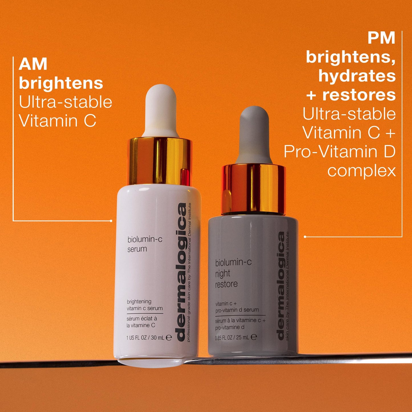 Dermalogica Biolumin-C Serum, Vitamin C Dark Spot Serum for Face with Peptide and AHA - Exfoliates and Reduces Sign of Skin Aging, 1 Fl Oz - Maple Wellness Supplements