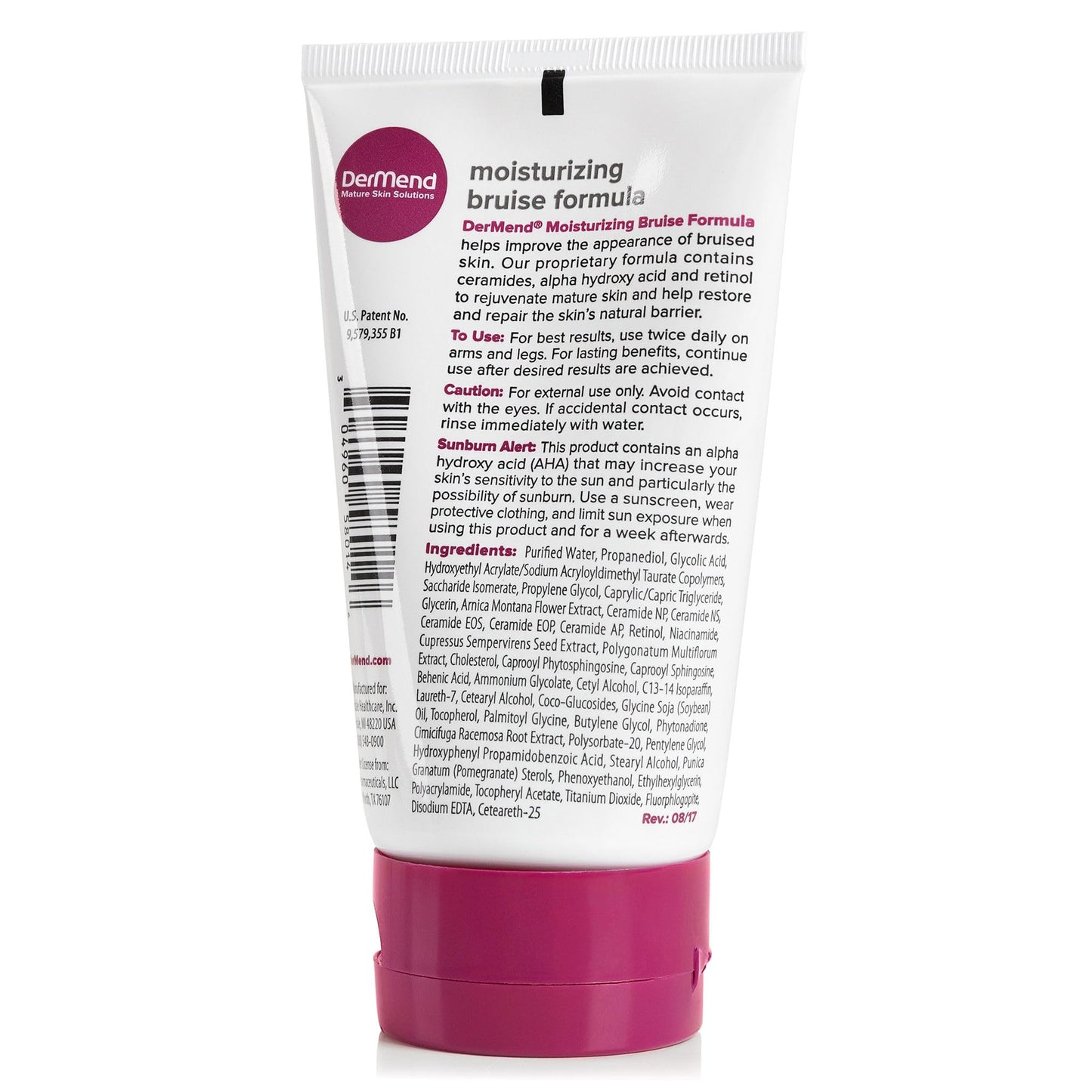 Dermend Arnica Bruise Cream with Vitamin K - Moisturizer for Bruising on Arms, Legs & Hands - 4.5 Oz - Maple Wellness Supplements