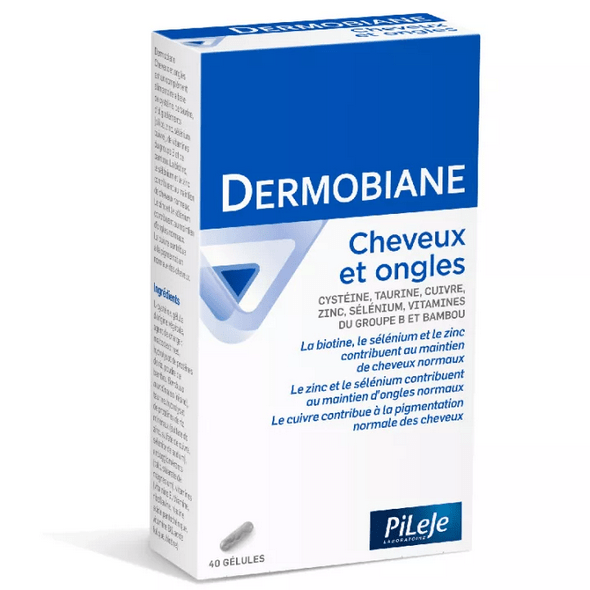 Dermobiane Hair and Nails Pileje 40 capsules - Maple Wellness Supplements