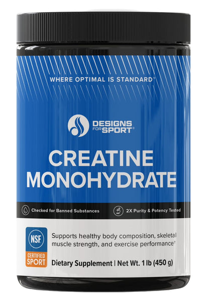 Designs for Sport Creatine Monohydrate Powder - NSF Certified for Sport Creatine - Maple Wellness Supplements