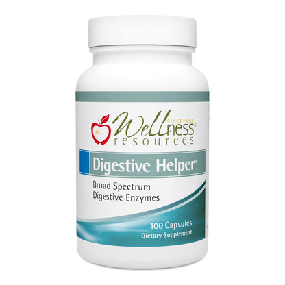 Digestive Helper with BioCore DPP IV, Multi Digestive Enzyme Supplement for Gluten Digestion and Breakdown of Fats, Casein, Proteins (100 Capsules, Vegetarian) - Maple Wellness Supplements