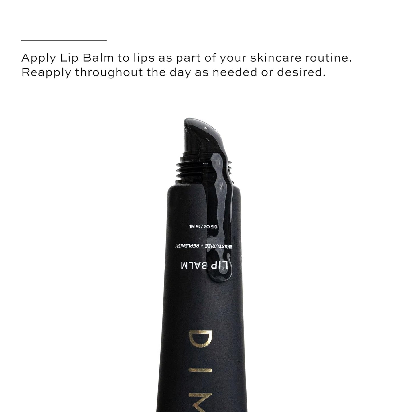 DIME Beauty Lip Balm, Hydrating Lip Balm and Gloss, Vegan & Cruelty-Free, Anti-Aging Lip Care, .5 oz / 15 ml - Maple Wellness Supplements