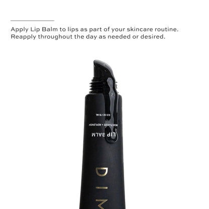 DIME Beauty Lip Balm, Hydrating Lip Balm and Gloss, Vegan & Cruelty-Free, Anti-Aging Lip Care, .5 oz / 15 ml - Maple Wellness Supplements