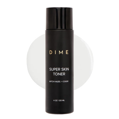 DIME Beauty Super Skin Toner, Alcohol-Free Witch Hazel Toner, Hydrating for Face with Aloe Vera and Cucumber Extract, 4 oz / 120 ml - Maple Wellness Supplements