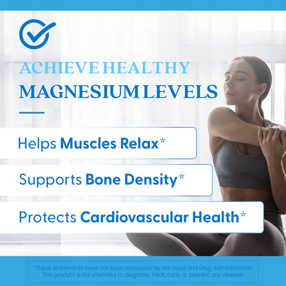 Doctor's Best High Absorption Magnesium Glycinate Lysinate Supplement for Sleep Support - Chelated Magnesium Capsules for Women & Men, 105 mg per Serving, Calm Support, Vegan - 120 Veg Caps - Maple Wellness Supplements
