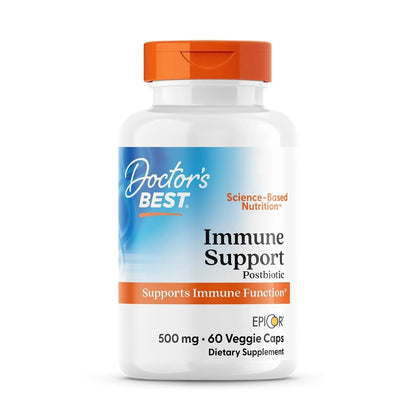 Doctors Best Immune Support Postbiotic, Supports Immune Function, Non-GMO, Gluten Free, Vegan 60 Veggie Caps - Maple Wellness Supplements