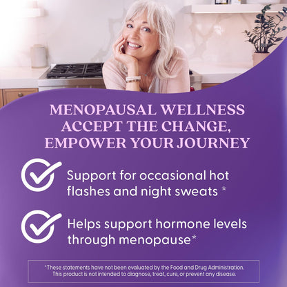 Doctors Best Womens Menopause Support (Soy Isoflavone, Black Cohosh, Chaste Tree), Multi-Symptom Relief, Non-GMO, Gluten Free, Vegan 30 Veggie Caps - Maple Wellness Supplements