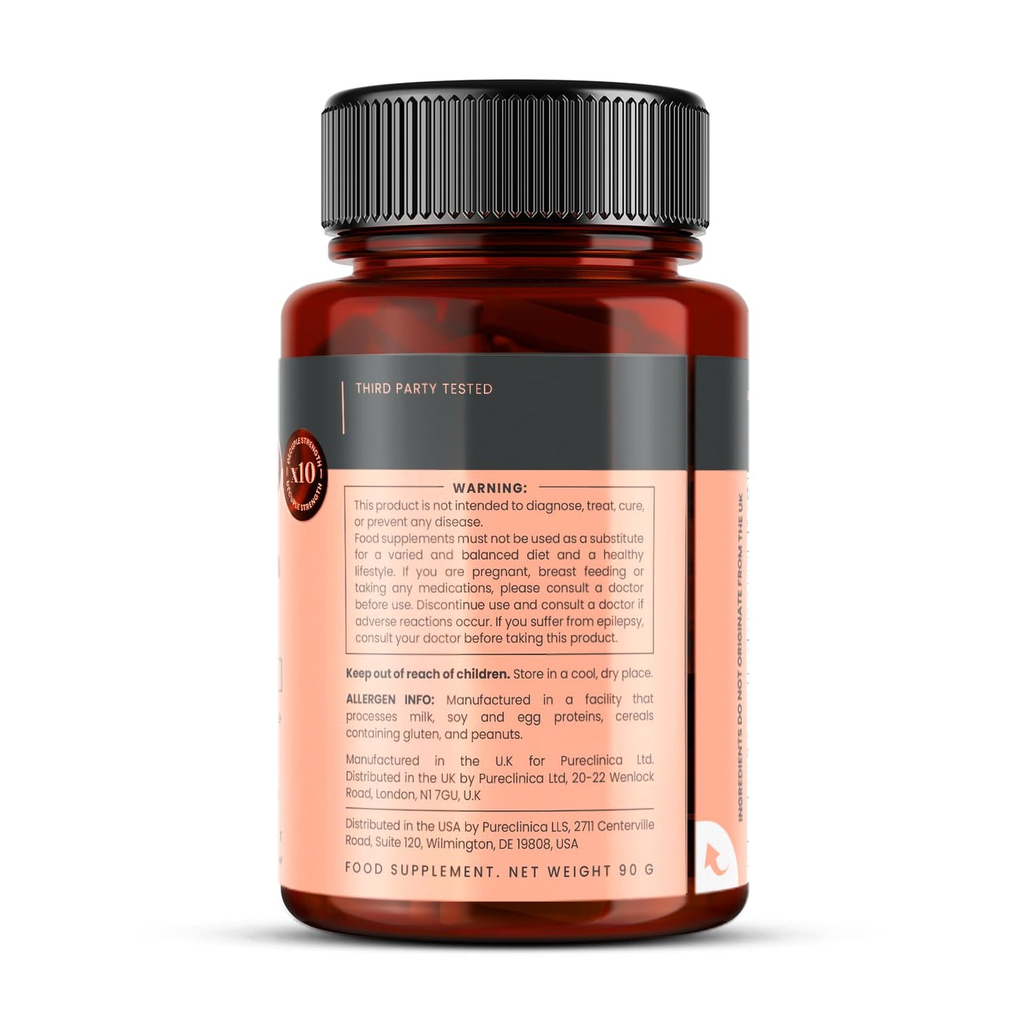 Double Strength Silica Complex – 500mg Horsetail Extract (4:1) per Tablet – 90 Tablets – 3 Month Supply – with Zinc, Manganese & Boron - Maple Wellness Supplements