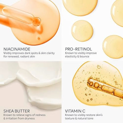 Dove Body Cream Serum Niacinamide + Even Tone for Dark Spots and Uneven Tone with Vitamin C, Pro-Retinol and Shea Butter Lotion, 8 oz - Maple Wellness Supplements