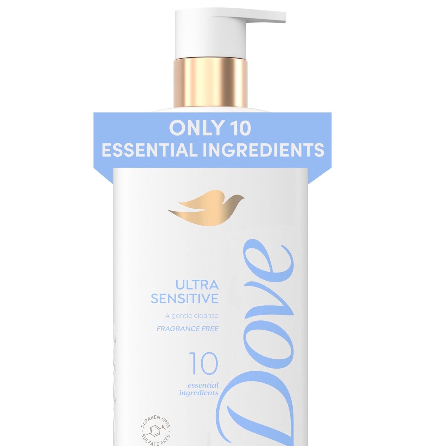 Dove Serum Body Wash Ultra Gentle hydrating cleanse with only 10 essential ingredients 18.5 Fl Oz - Maple Wellness Supplements