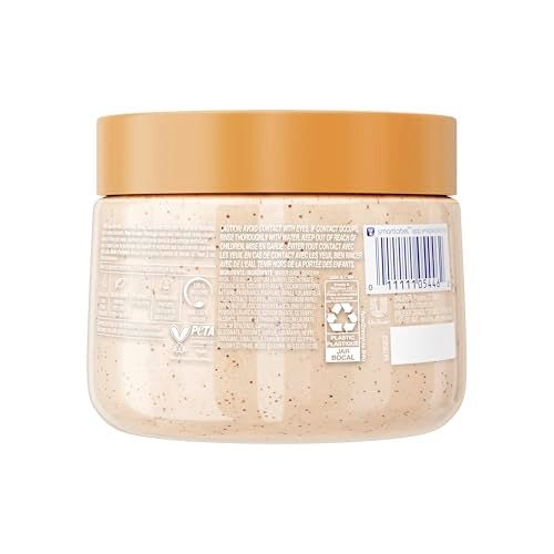 Dove Vanilla Sugar & Shea Butter Body Scrub Exfoliates and Deeply Nourishes for Smooth, Radiant Skin 15 oz - Maple Wellness Supplements