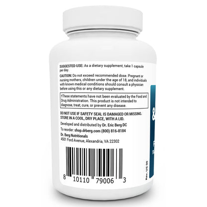Dr. Berg Adrenal & Cortisol Supplement New Formula - Adrenal Supplement & Cortisol - Maple Wellness Supplements