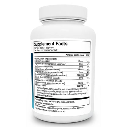 Dr. Berg Adrenal & Cortisol Supplement New Formula - Adrenal Supplement & Cortisol - Maple Wellness Supplements
