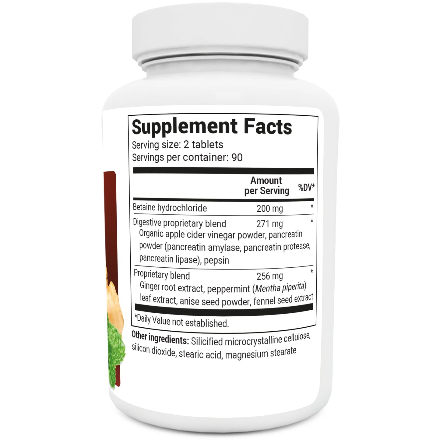 Dr. Berg Advanced Digestive Formula with Apple Cider Vinegar - Includes Digestive Health - Maple Wellness Supplements
