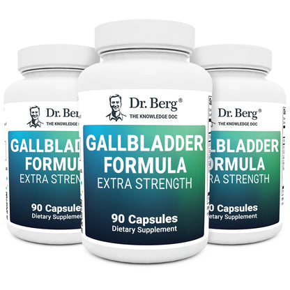 Dr. Berg Gallbladder Formula Extra Strength - Made w/Purified Bile Salts & Ox Bile Digestive - Maple Wellness Supplements