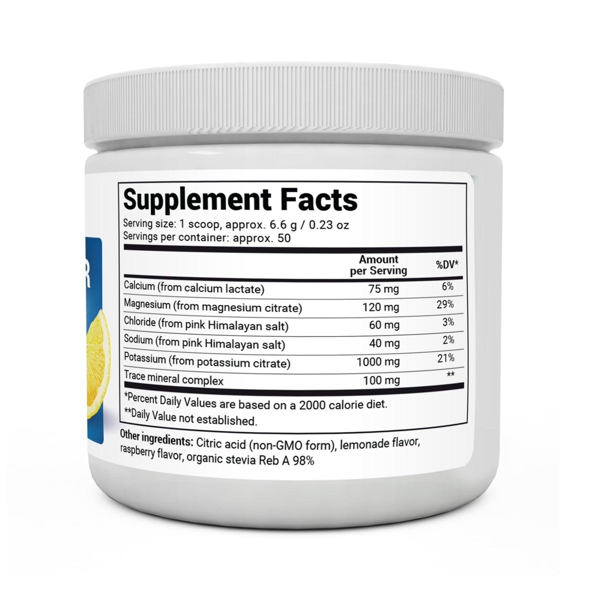 Dr. Berg Hydration Keto Electrolyte Powder - Enhanced w/ 1,000mg of Potassium - Maple Wellness Supplements