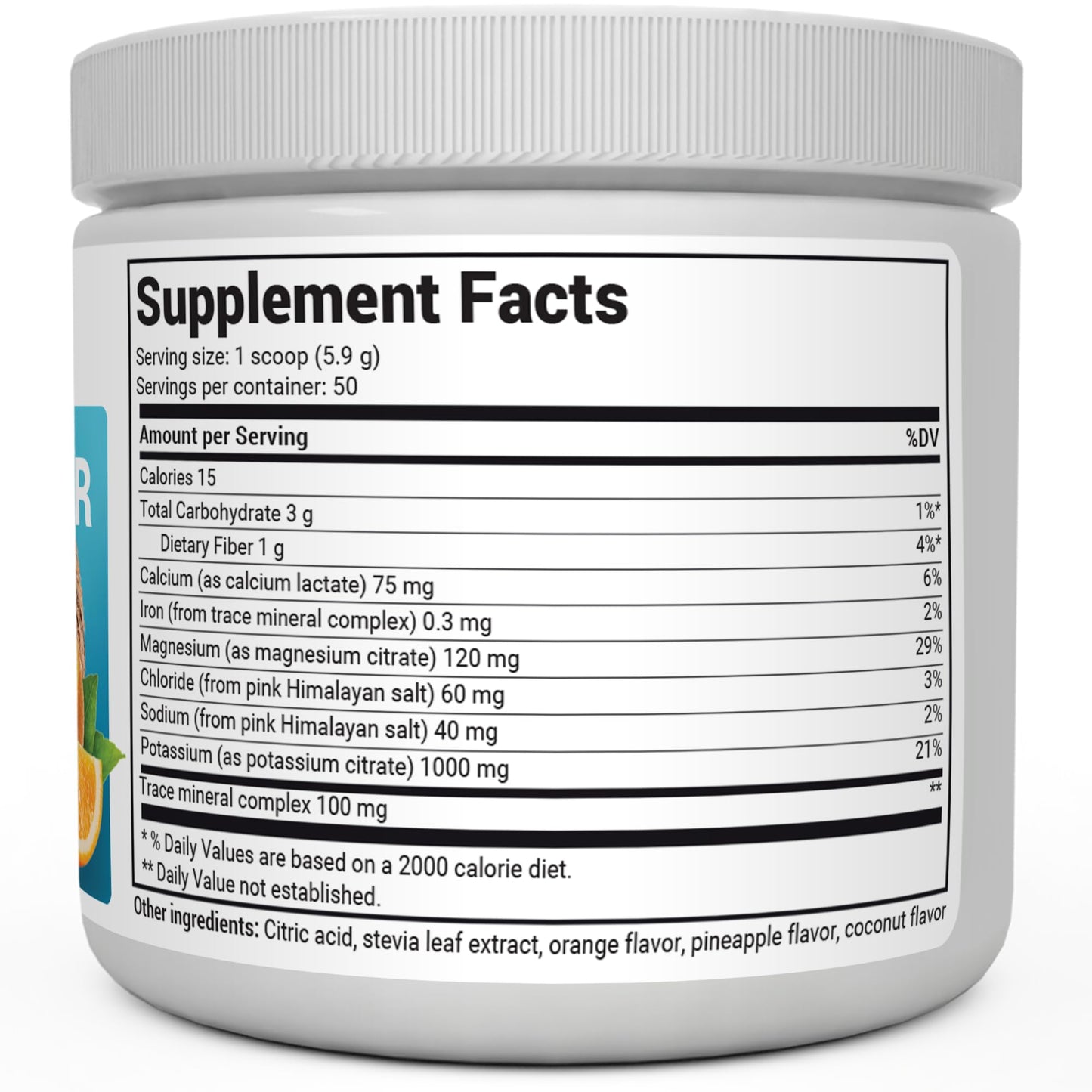 Dr. Berg Hydration Keto Electrolyte Powder - Enhanced w/ 1,000mg of Potassium - Maple Wellness Supplements
