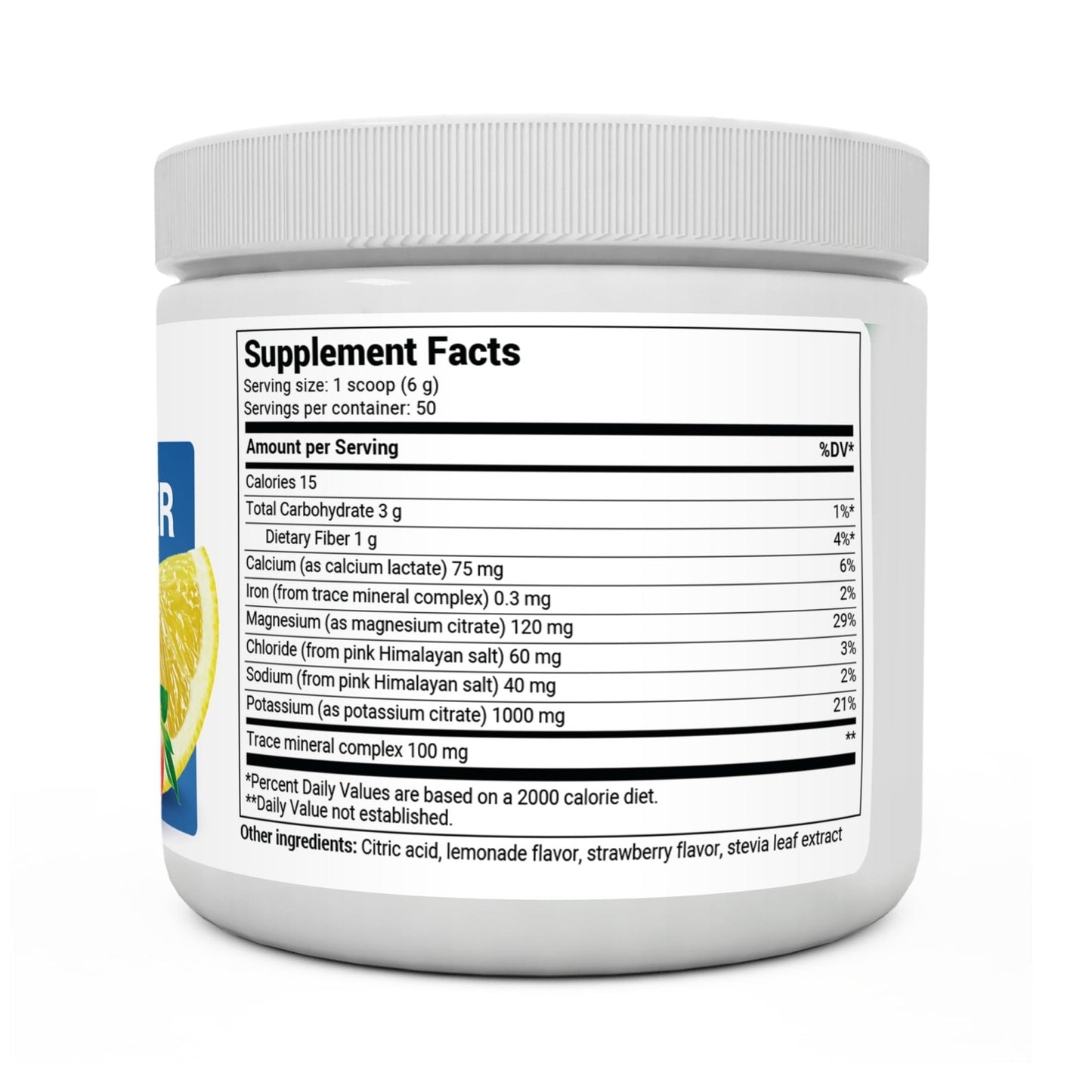 Dr. Berg Hydration Keto Electrolyte Powder - Enhanced w/ 1,000mg of Potassium - Maple Wellness Supplements