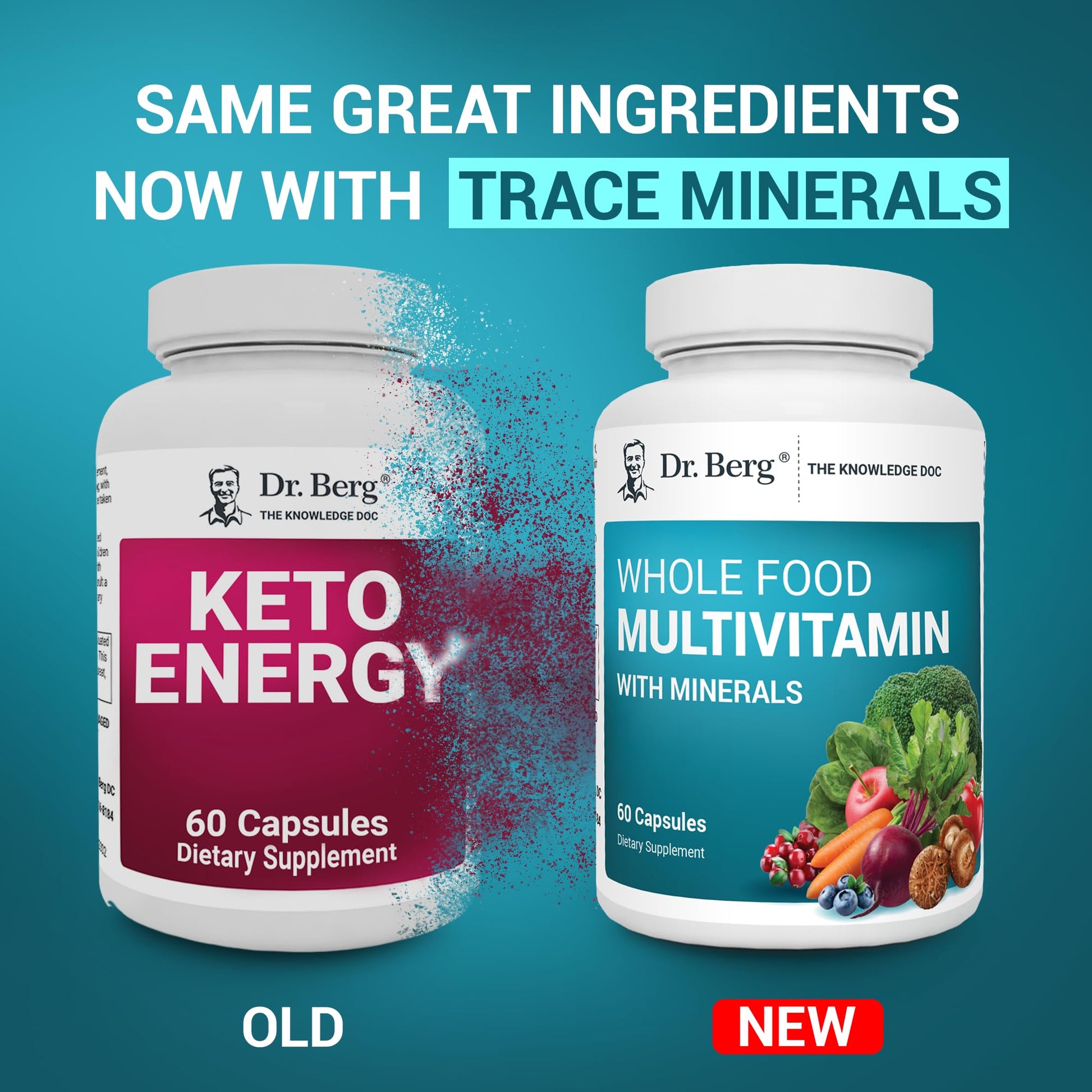 Dr. Berg Nutritionals Keto Energy - Enhanced Mitochondrial Support, Nutritional Energy - Maple Wellness Supplements