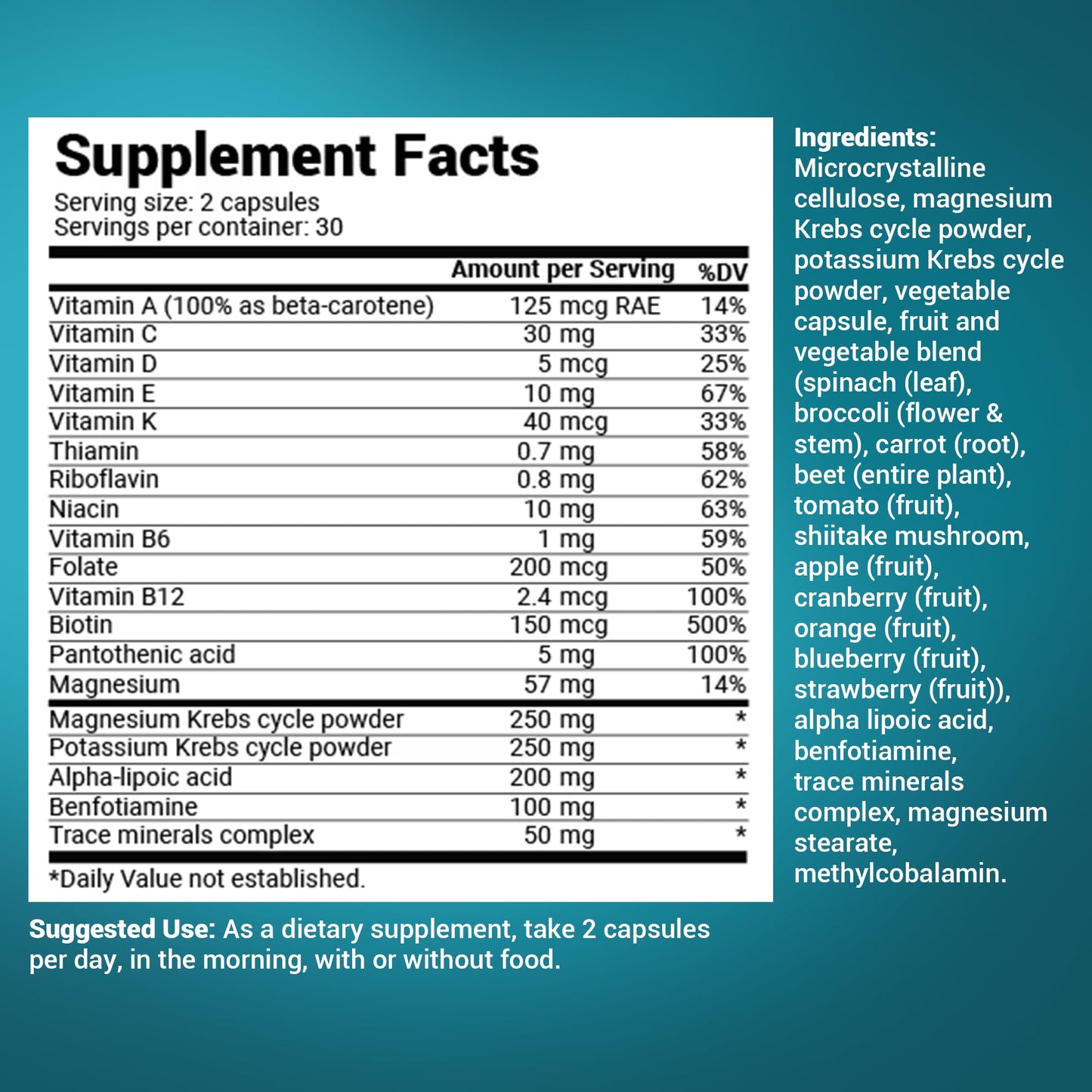 Dr. Berg Nutritionals Keto Energy - Enhanced Mitochondrial Support, Nutritional Energy - Maple Wellness Supplements