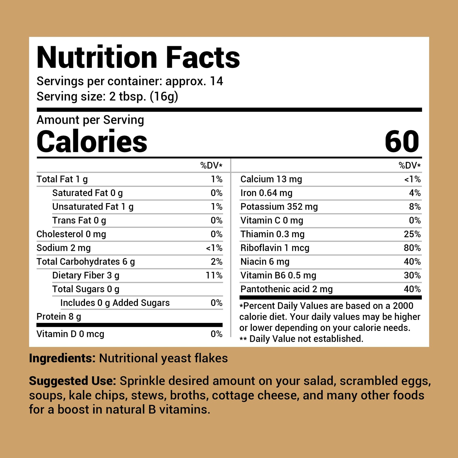 Dr. Berg Premium Nutritional Yeast Flakes - Delicious Non-Fortified Nutritional Yeast - Maple Wellness Supplements