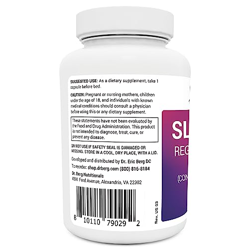 Dr. Berg Sleep Aid Regular Formula – Natural Support for Deep Sleeping Cycles - Maple Wellness Supplements