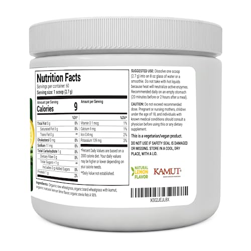 Dr. Berg USDA Certified Organic Green Powder Superfood (60 Servings) - Made with Raw - Maple Wellness Supplements