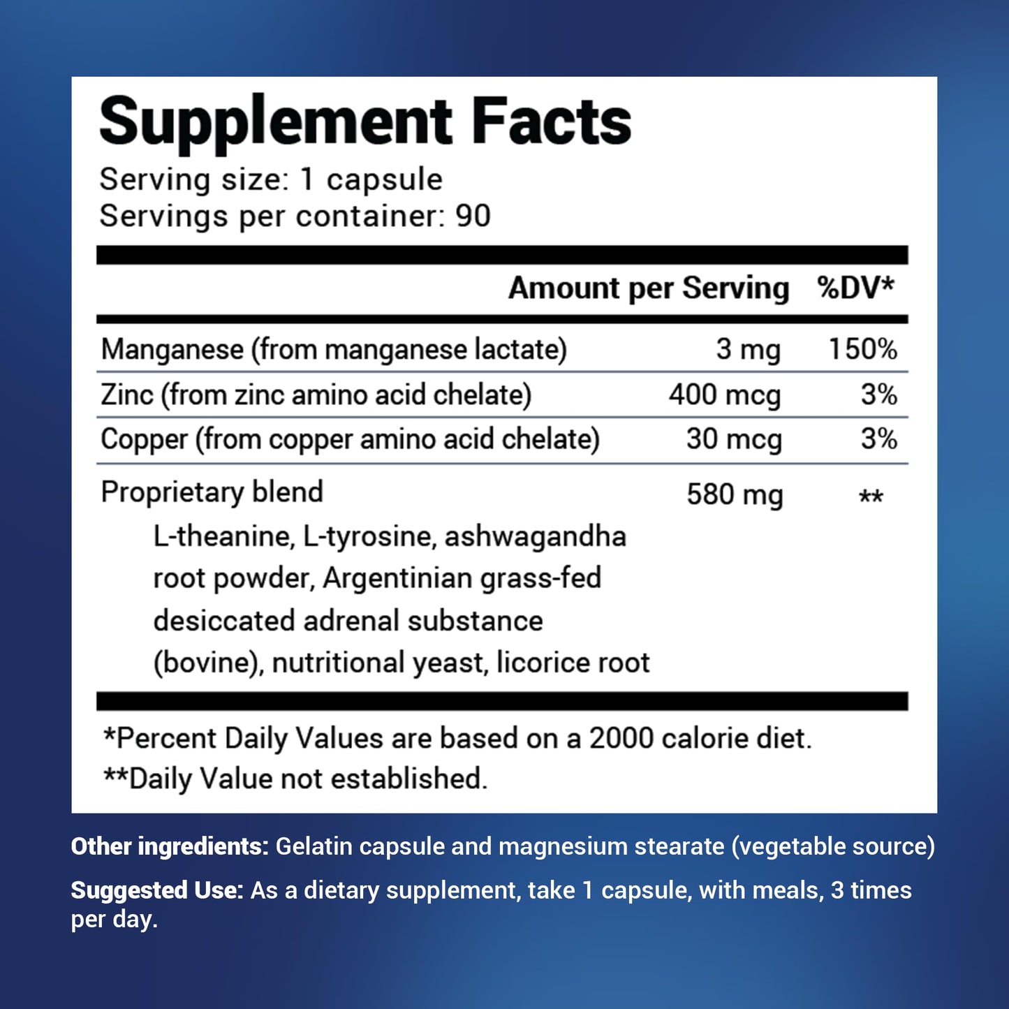 Dr. Berg’s Adrenal Stress Advanced Formula - Adrenal Support Supplements for Stress - Maple Wellness Supplements
