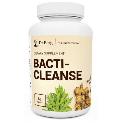 Dr. Berg's Bacti-Cleanse - 8in1 Immune Booster Supplements with Digestive - Maple Wellness Supplements