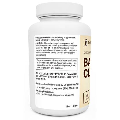 Dr. Berg's Bacti-Cleanse - 8in1 Immune Booster Supplements with Digestive - Maple Wellness Supplements