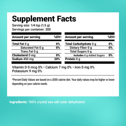 Dr. Berg's Baja Gold Sea Salt Organic - Natures Fine Sea Salt Support For Hydration - Maple Wellness Supplements