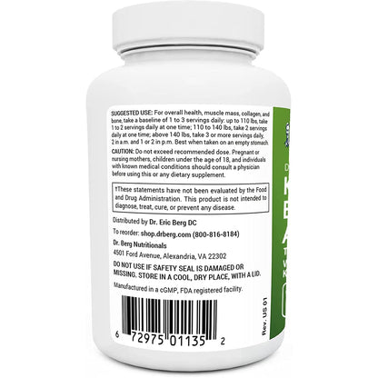 Dr. Berg's Keto Essential Aminos - Contains 8 Essentials Amino Acids -Keto Friendly - Maple Wellness Supplements