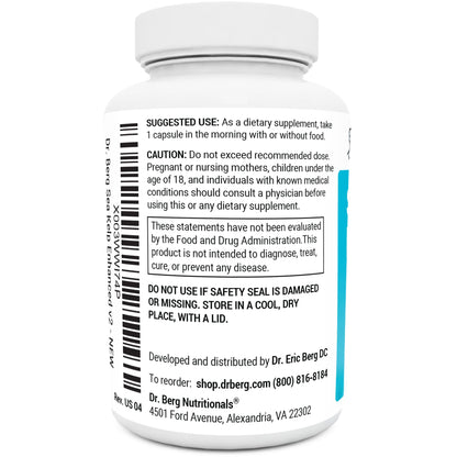 Dr. Berg's Sea Kelp Enhanced - Pure Healthy Thyroid Support Natural Antioxidants - Maple Wellness Supplements