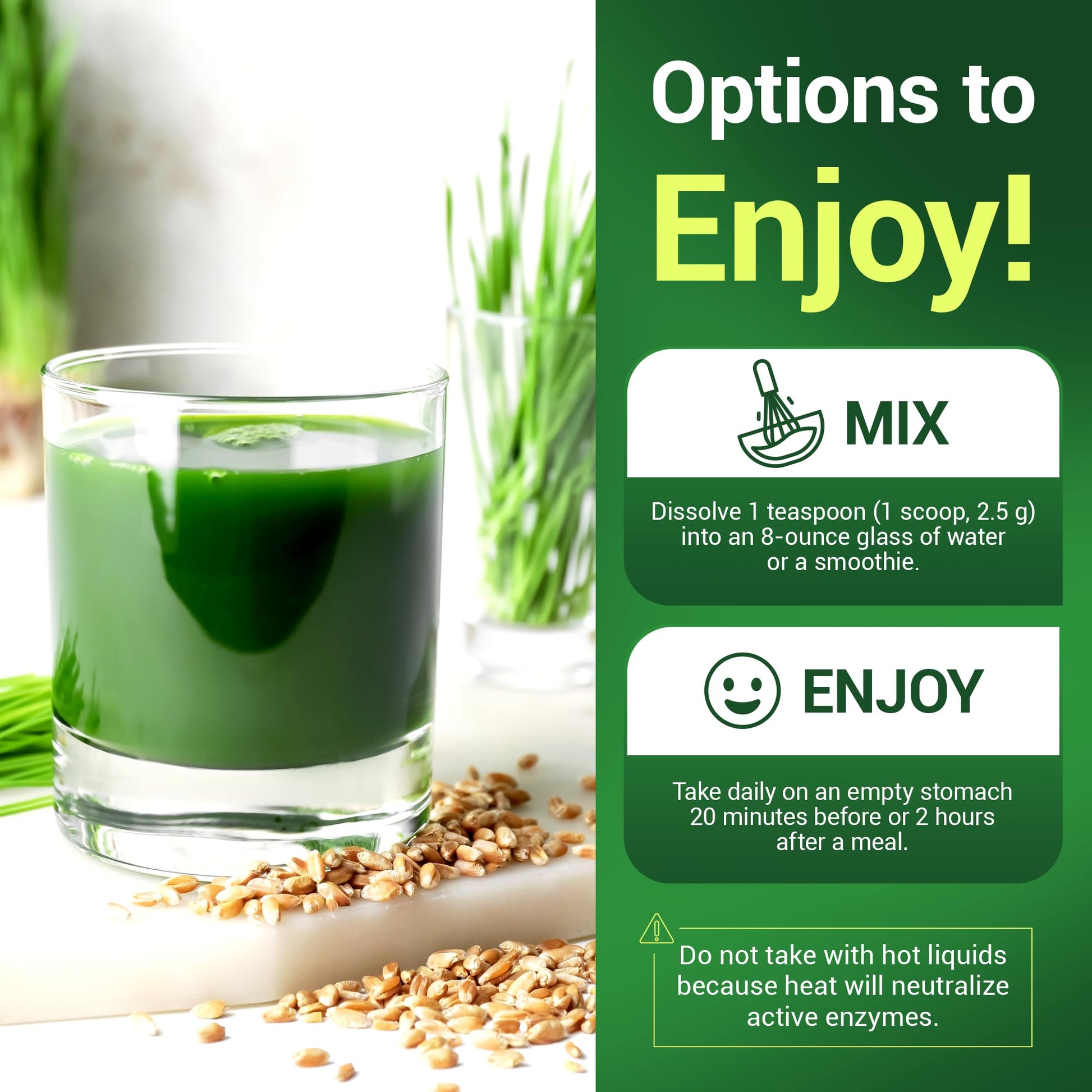 Dr. Berg's Wheatgrass Superfood Powder - Raw Juice Organic Ultra-Concentrated Rich - Maple Wellness Supplements