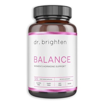 Dr. Brighten Balance - Hormone Balance for Women with Chasteberry and DIM - Targets - Maple Wellness Supplements