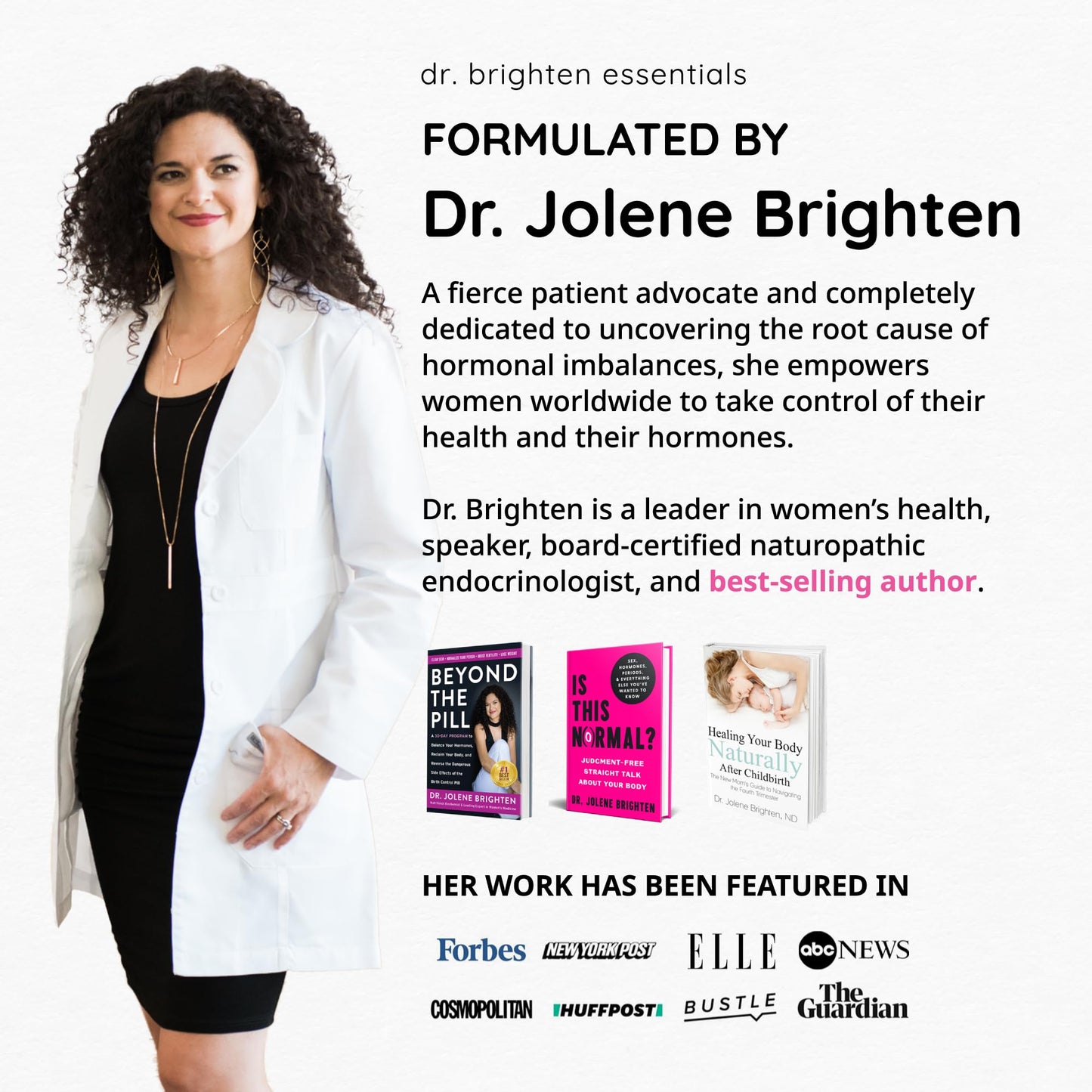 Dr. Brighten Balance - Hormone Balance for Women with Chasteberry and DIM - Targets Hormonal Acne, Period Issues, & PMS - Vegan, Non-GMO - Maple Wellness Supplements