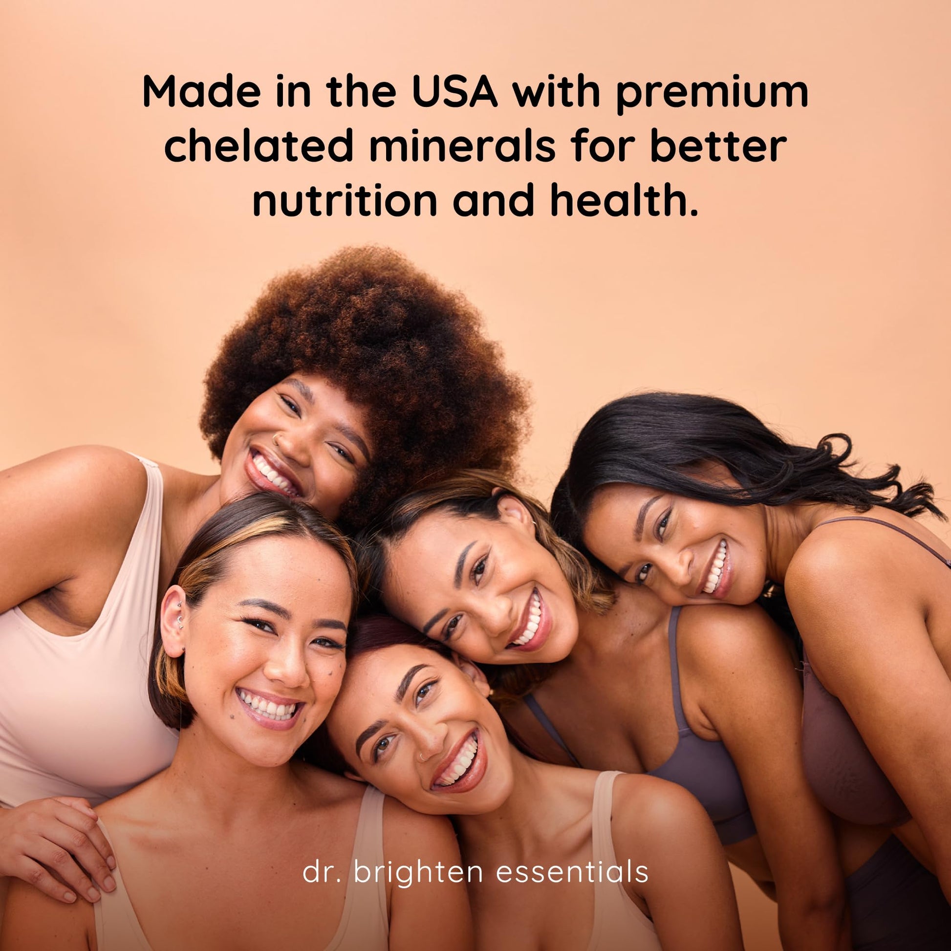 Dr. Brighten Magnesium Plus (as Magnesium Bi-glyncinate) - Beneficial in Maintaining a Healthy Mood, Sleep, Hormone Balance and Reducing Symptoms of PMS and Menstrual Cramps - Maple Wellness Supplements