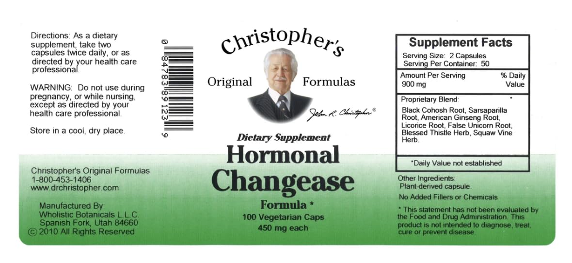 Dr. Christopher’s Female Health Bundle | Female Reproductive, Hormonal Changease & Wheat Germ Oil | 3-Bottle Herbal Support Pack | 100 Veg Capsules Each | USDA Organic Dietary Supplements - Maple Wellness Supplements