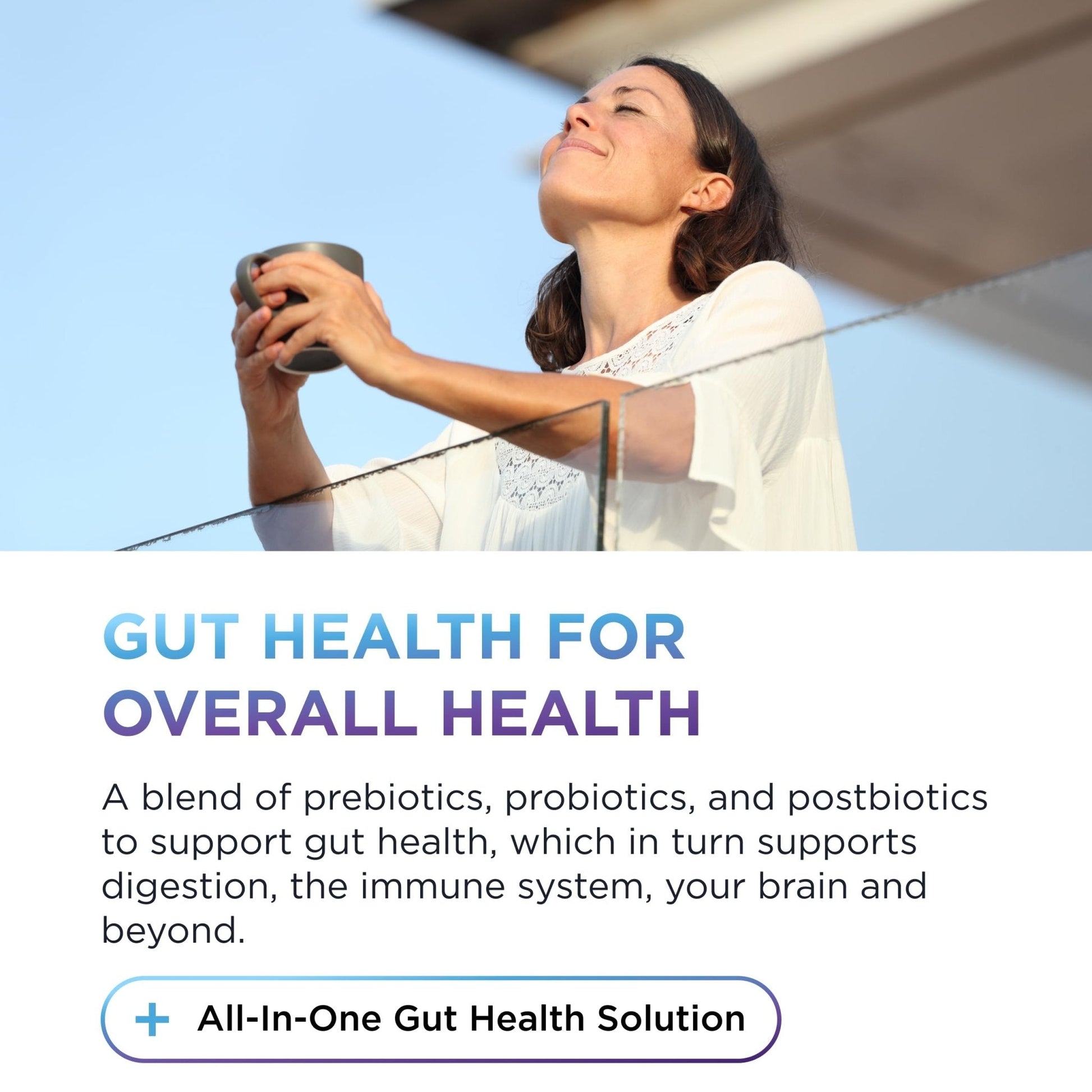 DR. EMIL NUTRITION Total Gut Health Complex - Prebiotic, Probiotic & Postbiotic Supplement - Supports Digestive Health, Bloating & Gut Balance - Maple Wellness Supplements